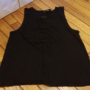 Express tank with cutout detail in back